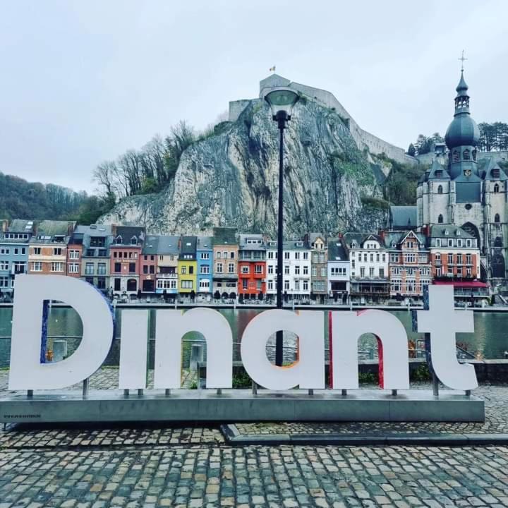 Chez Nanou, Dinant Apartment Bagian luar foto